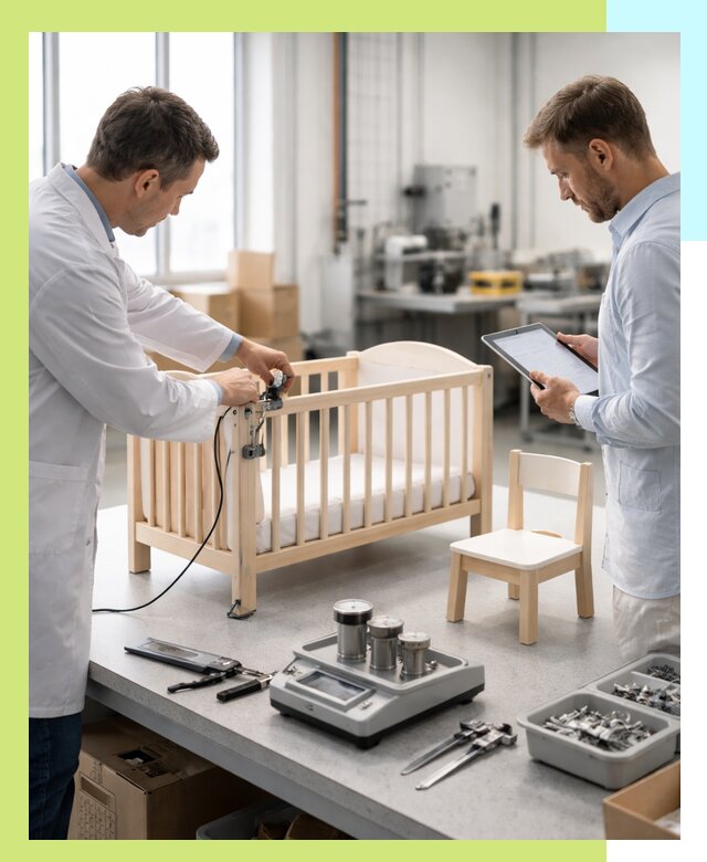 Сертификация детской мебели и проверка безопасности в Людинове