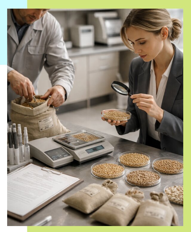Сертификация зерна в Людинове по цене от 15267 р. | Алешин-Люд
