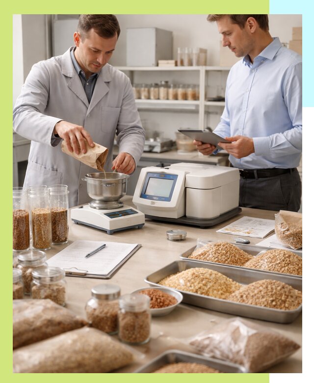 Сертификация зерна и зерновой продукции в Людинове для экспорта