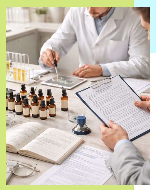 Сертификация эфирных масел и документация качества в Людинове