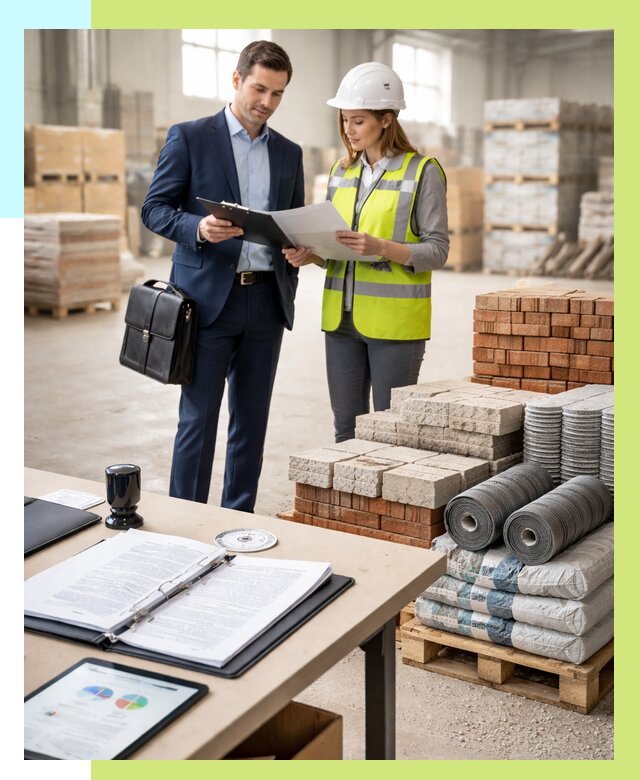 Сертификация строительных материалов в Людинове от 20356 р. Алешин-Люд