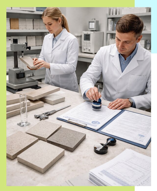 Сертификация плитки и керамики в Людинове с документами