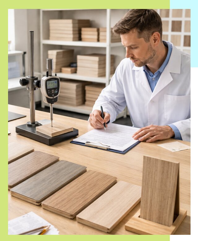 Сертификация ламината с испытаниями и оформлением документов в Людинове