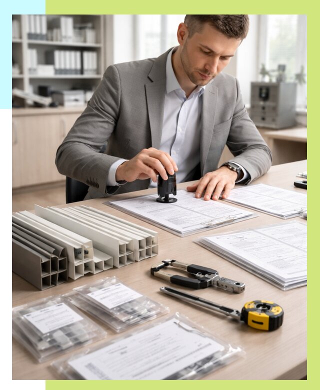 Сертификация ПВХ продукции в Людинове от 8651 р., Алешин-Люд