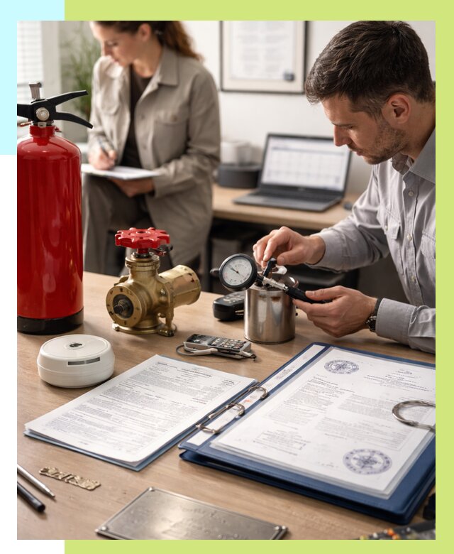 Сертификация пожарного оборудования в Людинове от 15267 р.|Алешин-Люд