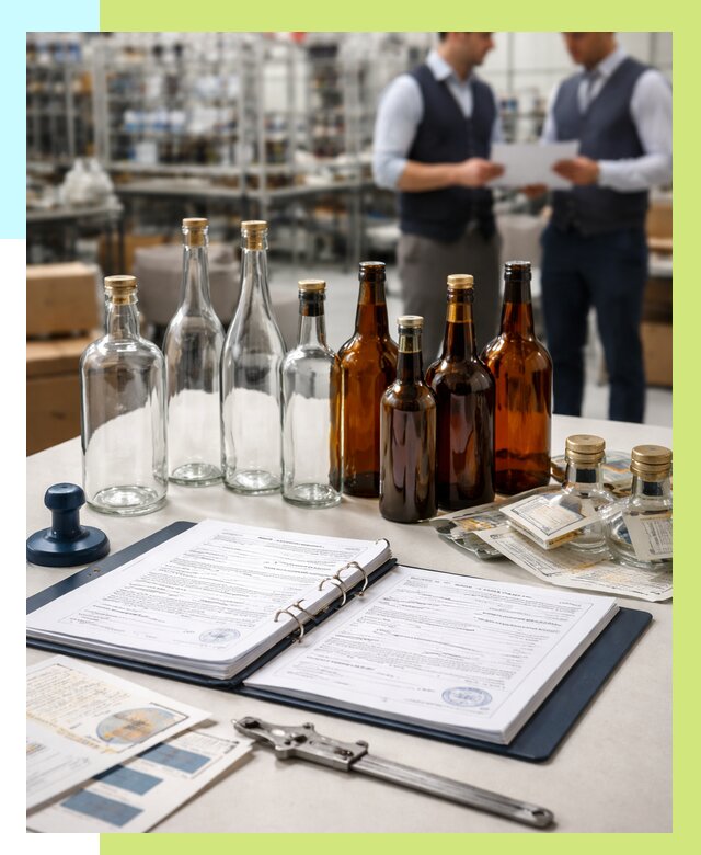 Сертификация стеклянных бутылок в Людинове от 25445 р. | Алешин-Люд