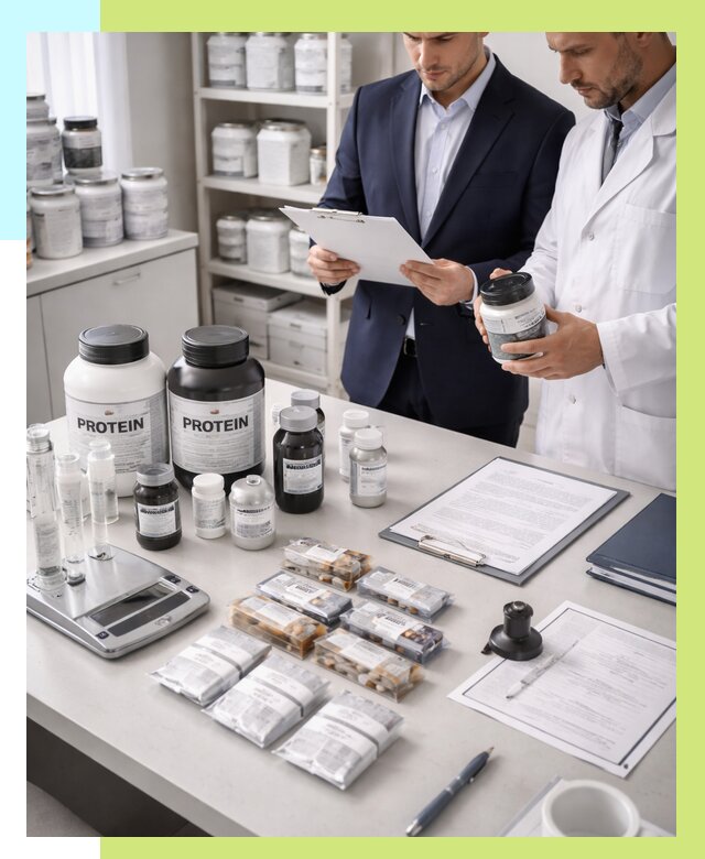 Сертификация спортивного питания в Людинове от 15267 р., Алешин-Люд