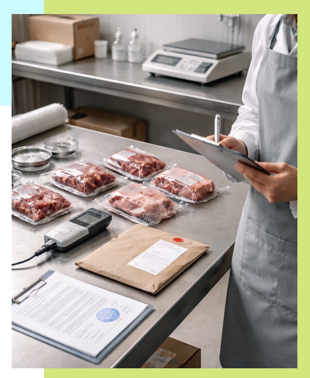Сертификат на мясо и декларация в Людинове от 8651 р. | Алешин-Люд