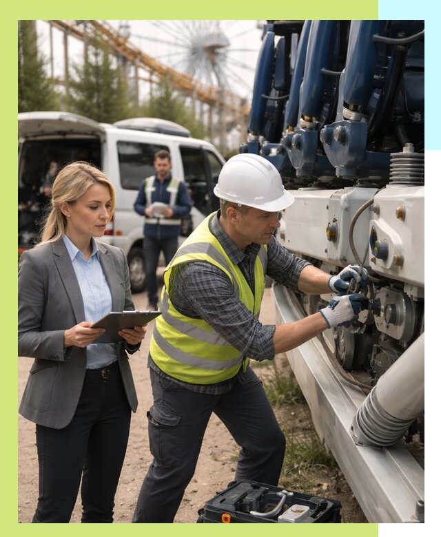 Сертификация аттракционов и проверка безопасности в Людинове