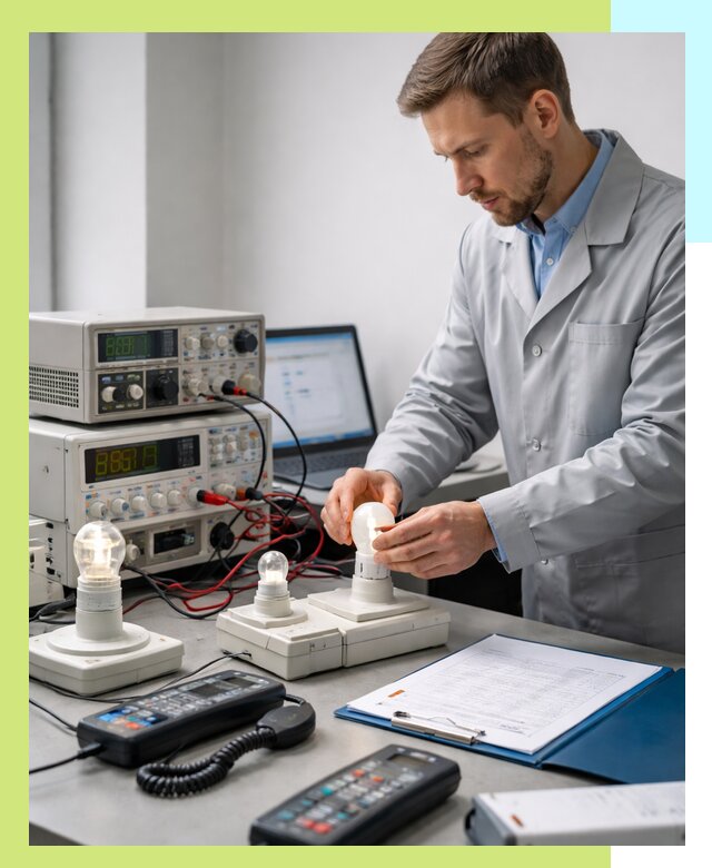 Сертификация ламп и светильников в Людинове по нормативам