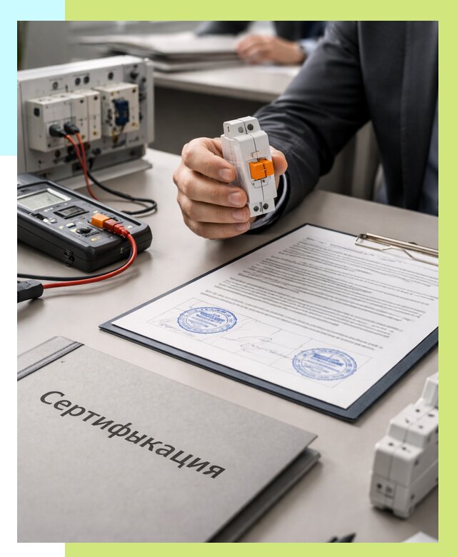 Сертификация выключателей под ключ в Людинове от 15267 р. | Алешин-Люд