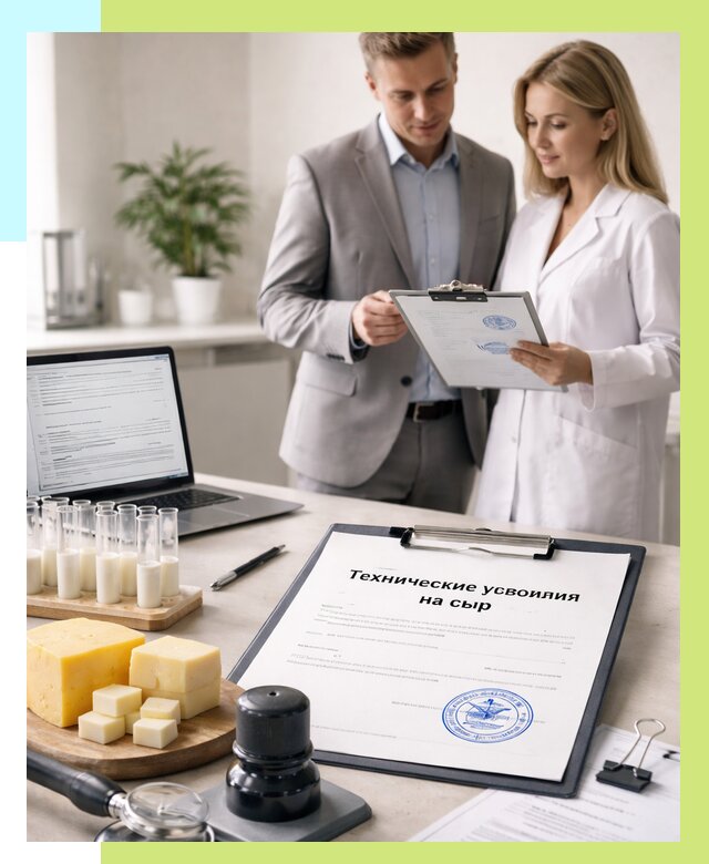 ТУ на сыры в Людинове срочно от 12214 р. — оформление | Алешин-Люд