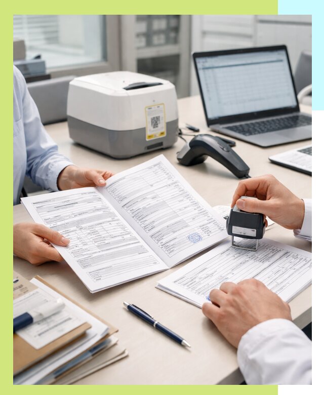 Оформление паспорта на товар и сопроводительных документов в Людинове