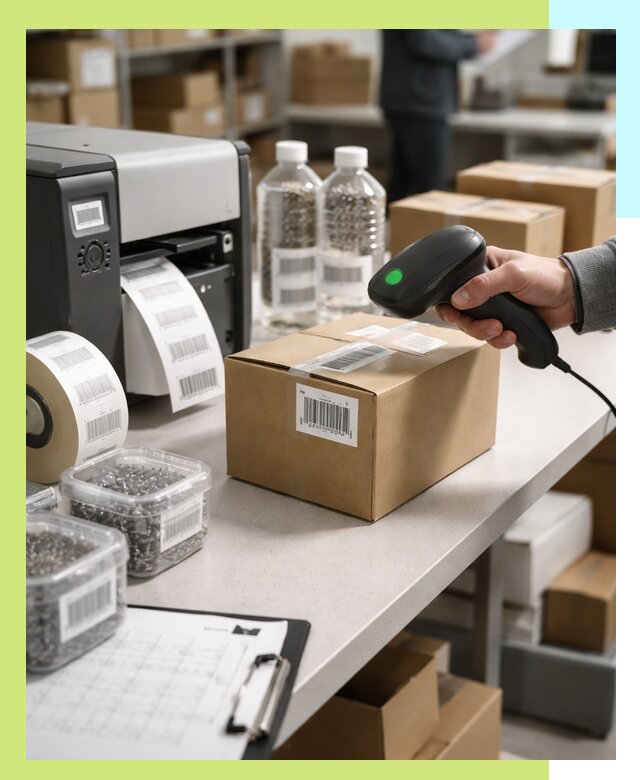 Штрихкодирование продукции и маркировка для продажи в Людинове