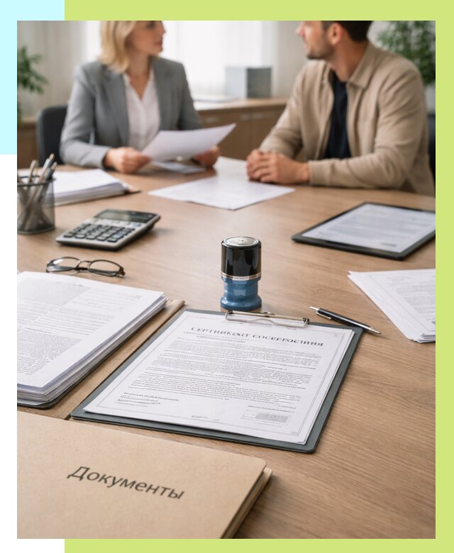 Сертификат соответствия на продукцию в Людинове от 15267 р.|Алешин-Люд