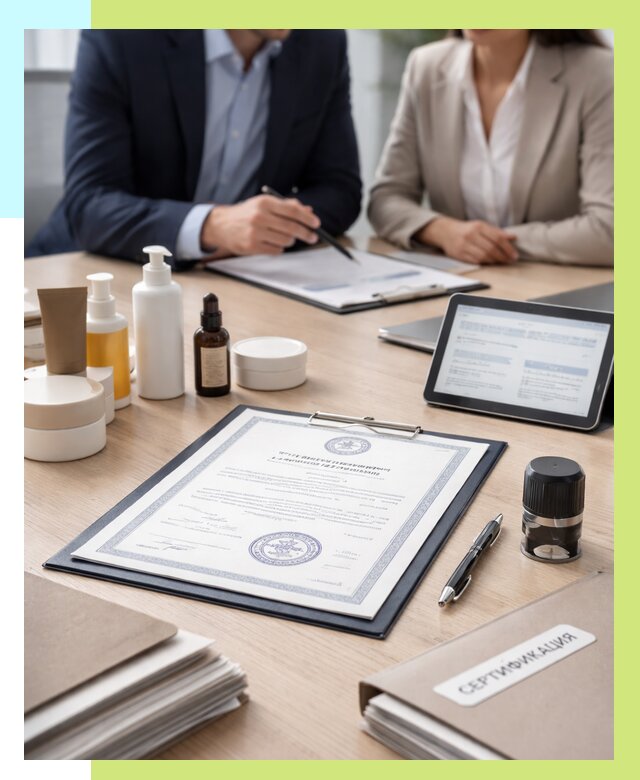 Сертификат на товар в Людинове от 7634 р. быстро | Алешин-Люд