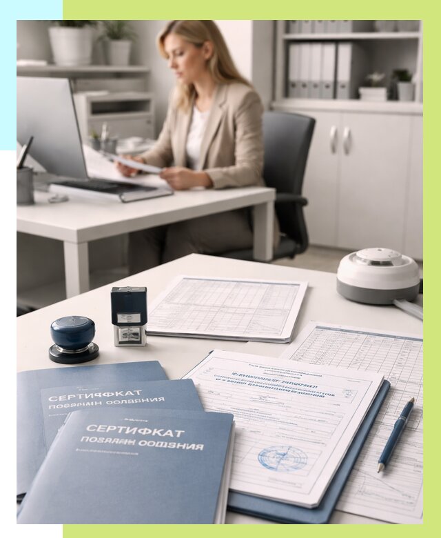 Сертификаты пожарной безопасности в Людинове от 15267 р. | Алешин-Люд