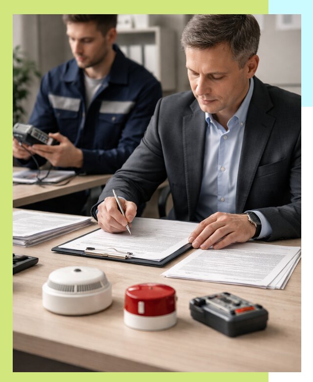 Получение добровольного пожарного сертификата в Людинове