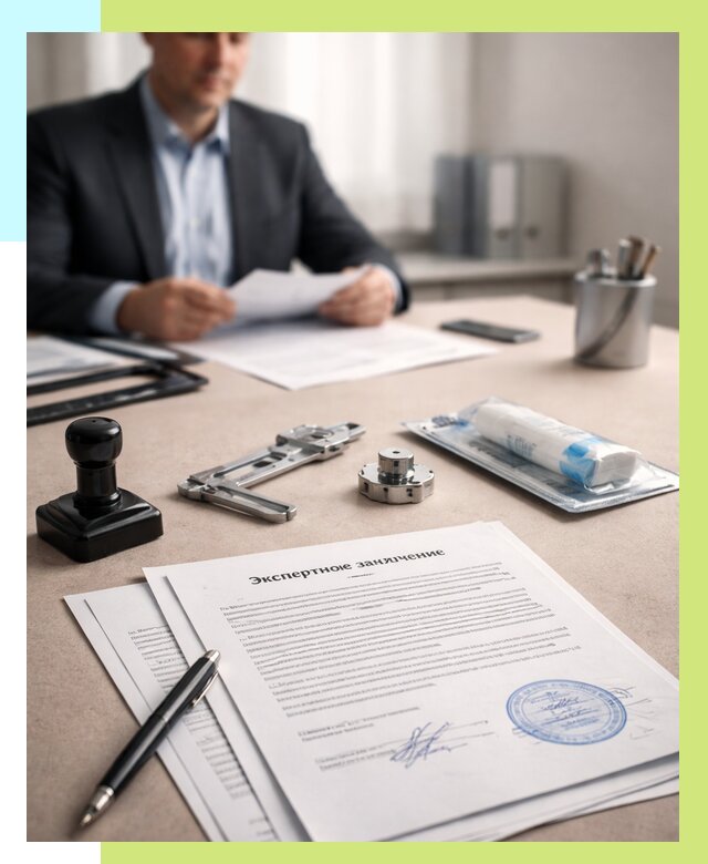 Экспертное заключение на продукцию в Людинове от 8651 р. | Алешин-Люд