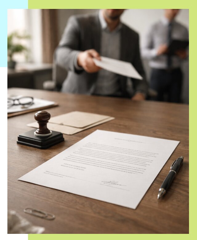 Отказное письмо по сертификации в Людинове от 3562 р. | Алешин-Люд