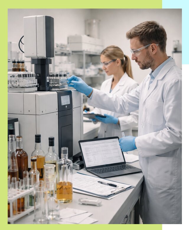 Выдача заключения о спиртосодержании продукции в Людинове