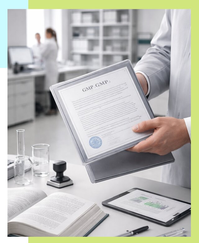 Сертификат GMP в Людинове под ключ от 86513 р. | Алешин-Люд