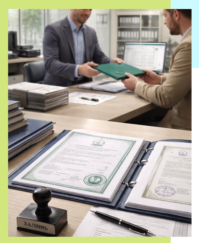 Выдача Халяль сертификата для продукции и услуг в Людинове