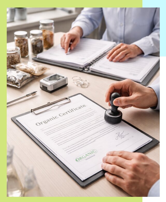 Получение органик сертификата для продукции в Людинове