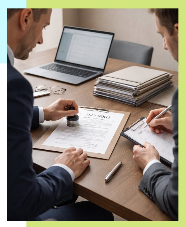 Сертификат ISO 9001 в Людинове купить от 81424 р. | Алешин-Люд