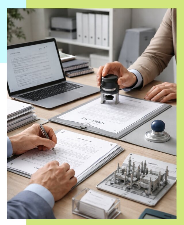 Сертификат ISO 29001 в Людинове под ключ от 76335 р. | Алешин-Люд