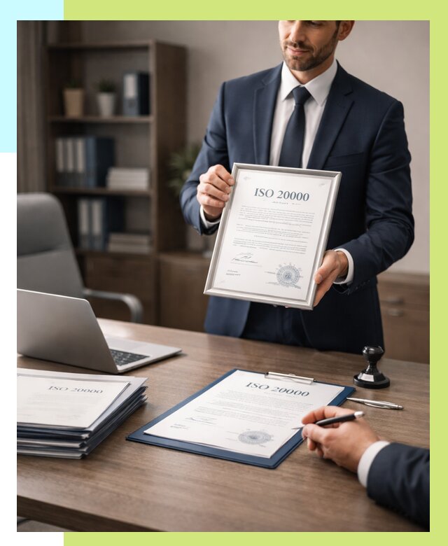 Сертификат ISO 20000 в Людинове под ключ от 122136 р., Алешин-Люд