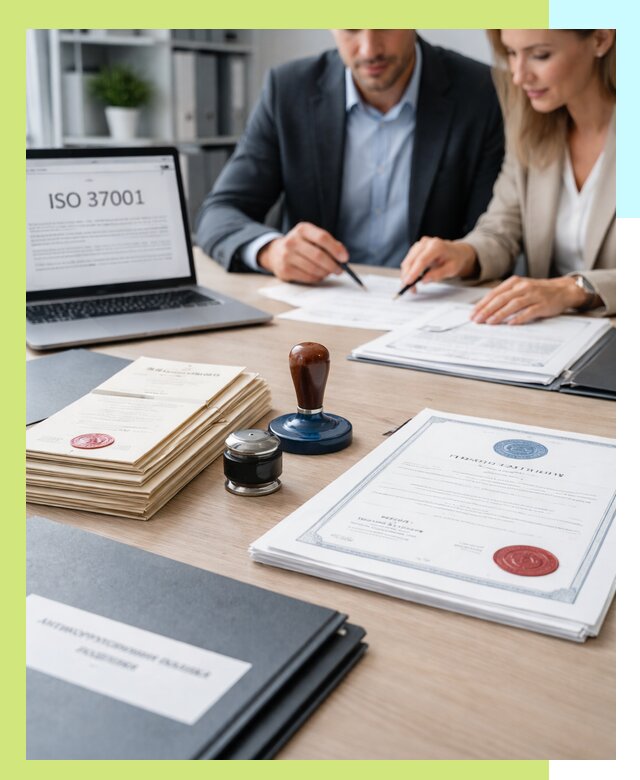 Получение сертификата ISO 37001 по системе борьбы с коррупцией в Людинове